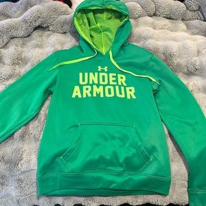 Under Armour green sweatshirt